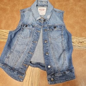 Mossimo Supply Co Denim Vest Size Medium